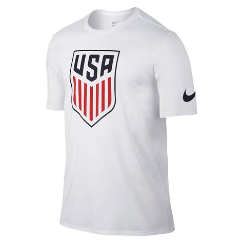 Nike Team USA Soccer Crest White T-Shirt