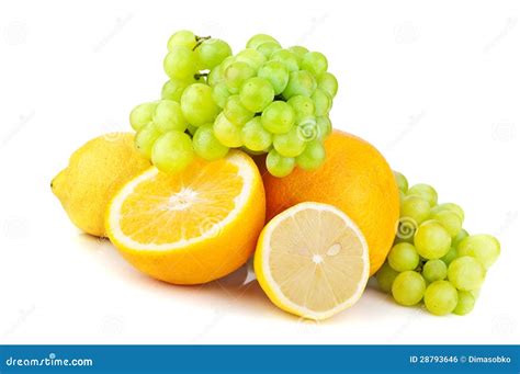 Orange And Grapes Royalty Free Stock Image - Image: 28793646