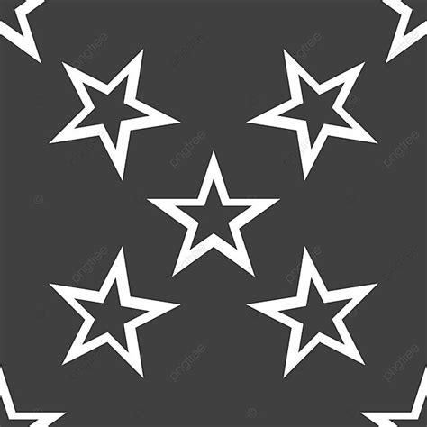 Flatdesigned Seamless Graypatterned Star Icon Shape Broken Art Vector, Shape, Broken, Art PNG ...