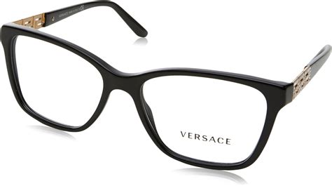 Versace VE3192B Eyeglass Frames GB1-54 - Black VE3192B-GB1-54 at Amazon ...