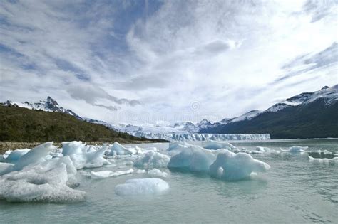 Glacier in Patagonia stock image. Image of adrift, argentina - 2740497