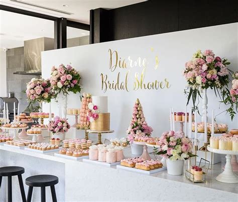 Bridal Shower Dessert Bar