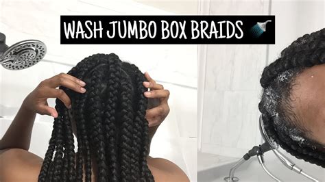 HOW TO WASH & MAINTAIN BOX BRAIDS - YouTube