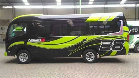 20 Modifikasi Mobil Elf Travel Minibus Paling Keren