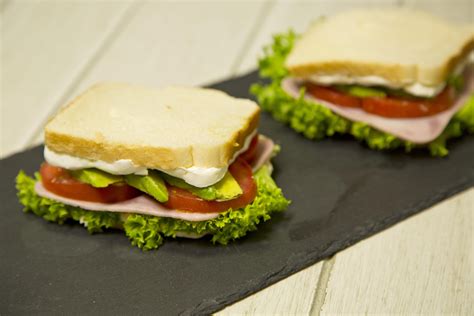 Receta de Sandwich de Pavo