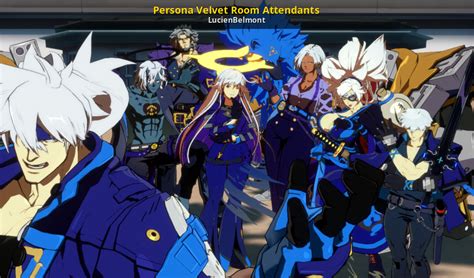 Persona Velvet Room Attendants [GUILTY GEAR -STRIVE-] [Mods]