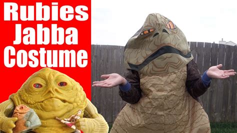 Rubies Inflatable Jabba the Hutt Halloween Costume Review - YouTube