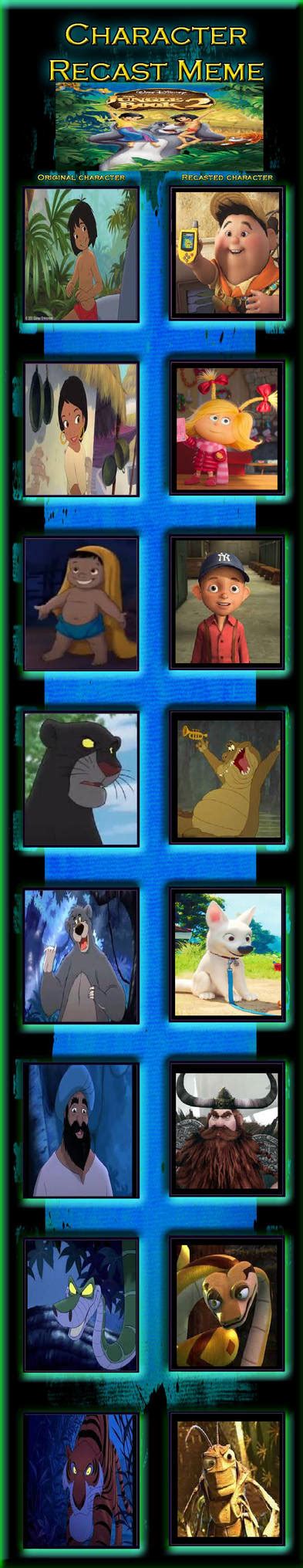 The Jungle Book 2 Cast by agus890 on DeviantArt