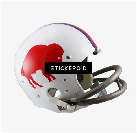 Buffalo Bills - Buffalo Bills Throwback Helmet PNG Image | Transparent ...