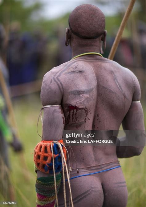 Surma Warriors At Donga Stick Fighting Ritual, in Omo Valley,... News Photo - Getty Images