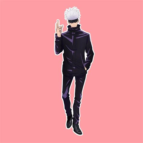 Satoru Gojo Stickers In 2021 Anime Stickers Jujutsu Kaisen Stickers | Images and Photos finder