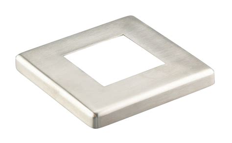 Stainless Steel Cover Plate 50x50 Satin