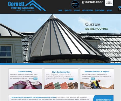 Roofing Website Design Services