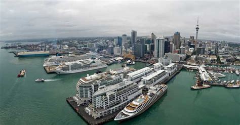 Auckland Cruise Ship Terminal Map