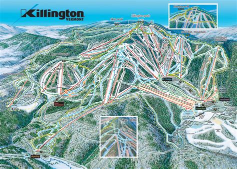 Long Trail Killington Map