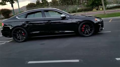 Audi S5 Sportback full black - YouTube