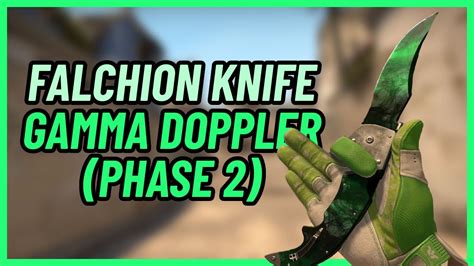 Falchion Knife Gamma Doppler (Phase 2) | CSGO Knife Showcase - YouTube