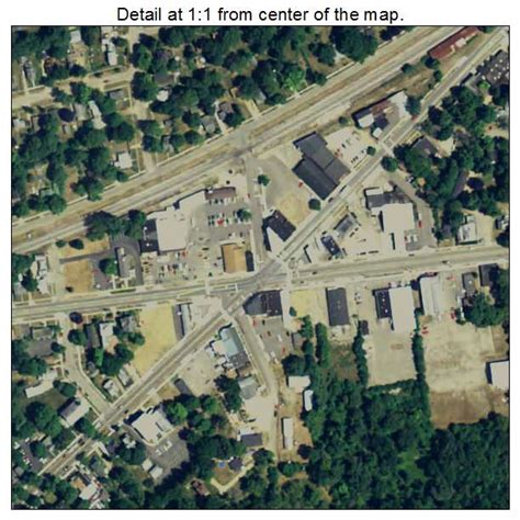 Aerial Photography Map of Galesburg, MI Michigan