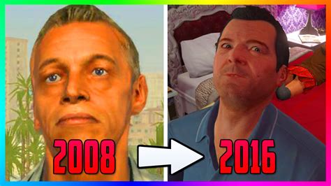 The FIRST EVER Images Of GTA 5 In 2008 - How The Characters & Los Santos Looked Like 8 Years Ago ...