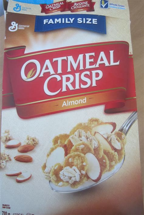 General Mills Oatmeal Crisp Almond Cereal reviews in Cereal - ChickAdvisor