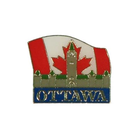 CDA Pin>Ottawa Flag Parliament - Reppa Flags and Souvenirs