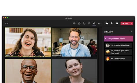 Live Polling for Microsoft Teams | SlideLizard®