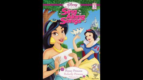 Disney Princess Sing Along Songs Vol. 3: Perfectly Princess 2006 DVD ...