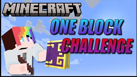 Minecraft One Block Challenge! S1 E4 - Becoming a wizard? - YouTube