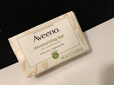 Aveeno Moisturizing Bar Soap with Nourishing Oat for Dry Skin 3.5 oz ...