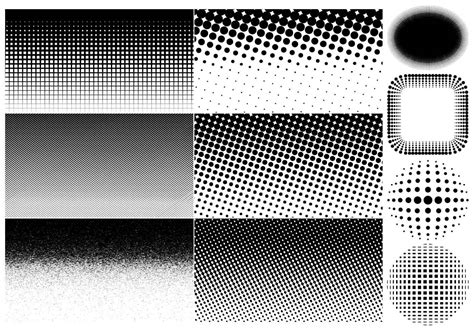 Halftone Vectors and Background Pack 55505 Vector Art at Vecteezy