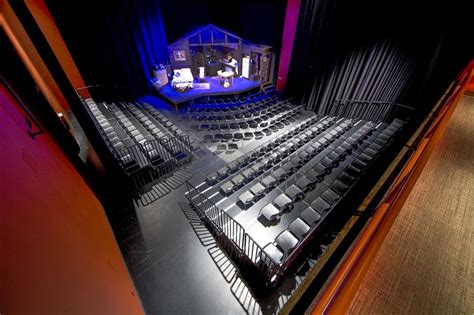 Black Box Theater Seating Risers | StageRight | Theatre design, Black ...