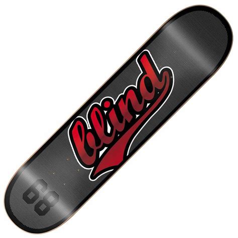 Blind Skateboards Blind Athletic Skin V2 Black/Red Super Saver ...