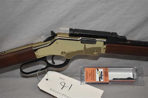 Henry Repeating Arms Model Golden Boy .22 Win Mag Cal Lever Action Tube Fed Rifle w/ 20" octagon bbl