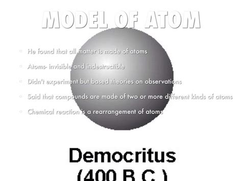 Atomic Theory Timeline | Timetoast timelines