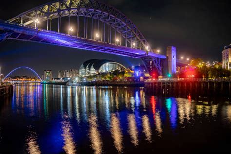 240+ Tyne Bridge Night Stock Photos, Pictures & Royalty-Free Images ...