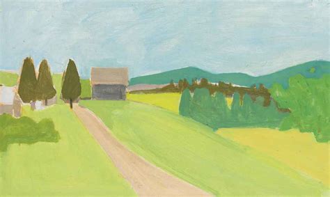 Alex Katz (b. 1927) , Landscape | Christie's