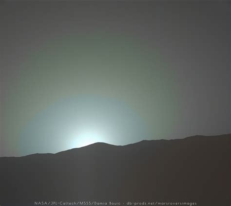 NASA's Mars Curiosity Rover Watched the Sun Set and It Will Take Your Breath Away - Newsweek