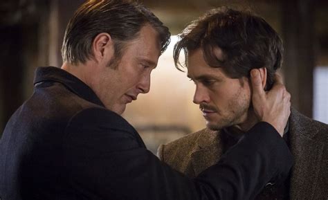 Mads Mikkelsen Almost Kissed Hugh Dancy During The Final 'Hannibal' Scene