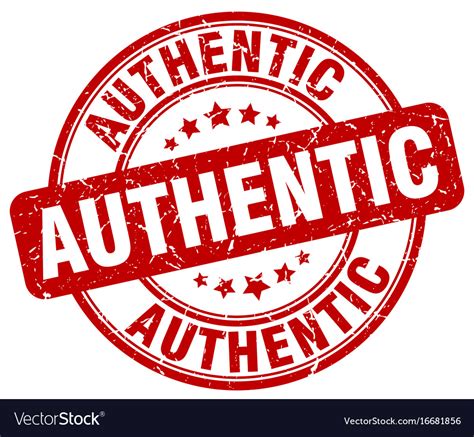 Authentic stamp Royalty Free Vector Image - VectorStock