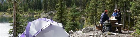 Alberta Parks Camping in Alberta's Parks Backcountry Camping