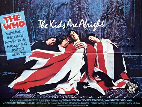 The Kids Are Alright Movie Poster - Vintage Movie Posters