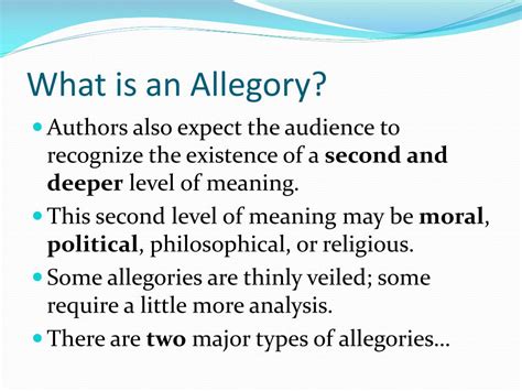 PPT - Allegory PowerPoint Presentation, free download - ID:2493298