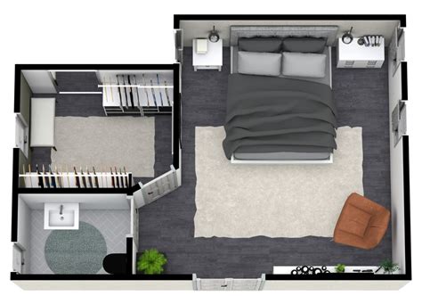 Master Bedroom With Walk In Closet Floor Plans | Floor Roma