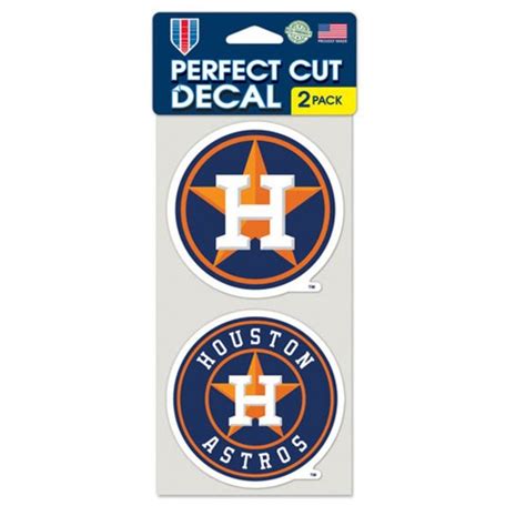 Houston Astros Decal Sticker Pack From Flags Unlimited