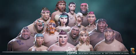 ArtStation - Sea of Thieves - Infinite Pirate Generator, Sam Chester | Sea of thieves, Thief ...