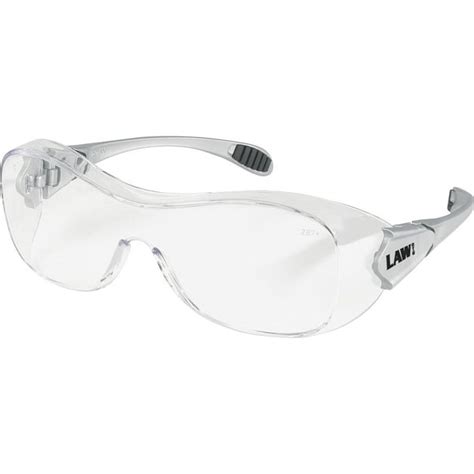 Crews, MCSCRWOG110AF, Anti-fog Safety Glasses, 1 Each, Clear Lens,Steel ...