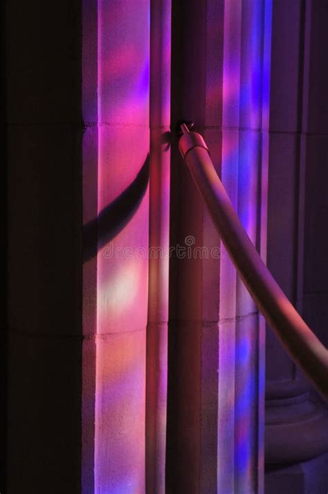 Washington National Cathedral - Stained Glass Reflection Stock Photo - Image of reflection ...