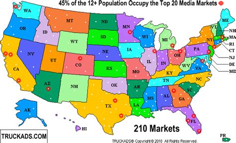 Nielsen Dma Map 2021 - Real Map Of Earth