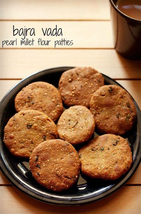 bajra vada recipe with step wise pics – gujarati style vada or patties made from pearl millet ...