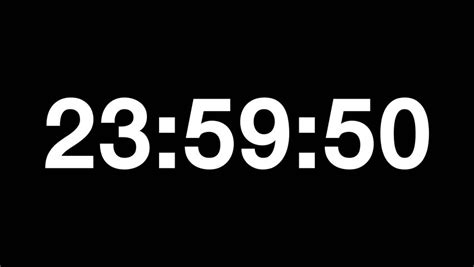 Stopwatch Digital Clock Timer And Alarm For Wake Up. Stock Footage Video 15142135 | Shutterstock